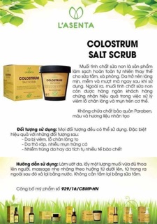 Muối tắm tinh chất sữa non