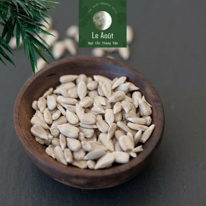 500g Nhân Hạt Hướng Dương Tách Vỏ (Tươi / Sấy Chín) - Organic Sunflower Seed