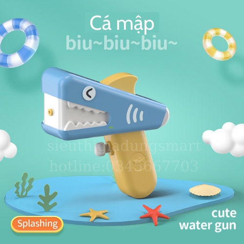 Đồ Chơi Súng Bắn Nước Trẻ Em Dễ Thương Hình Động Vật