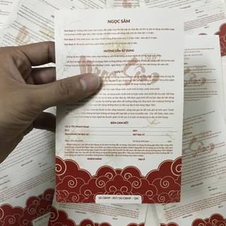 Mặt nạ Ngọc Sâm bột, dưỡng trắng mịn da