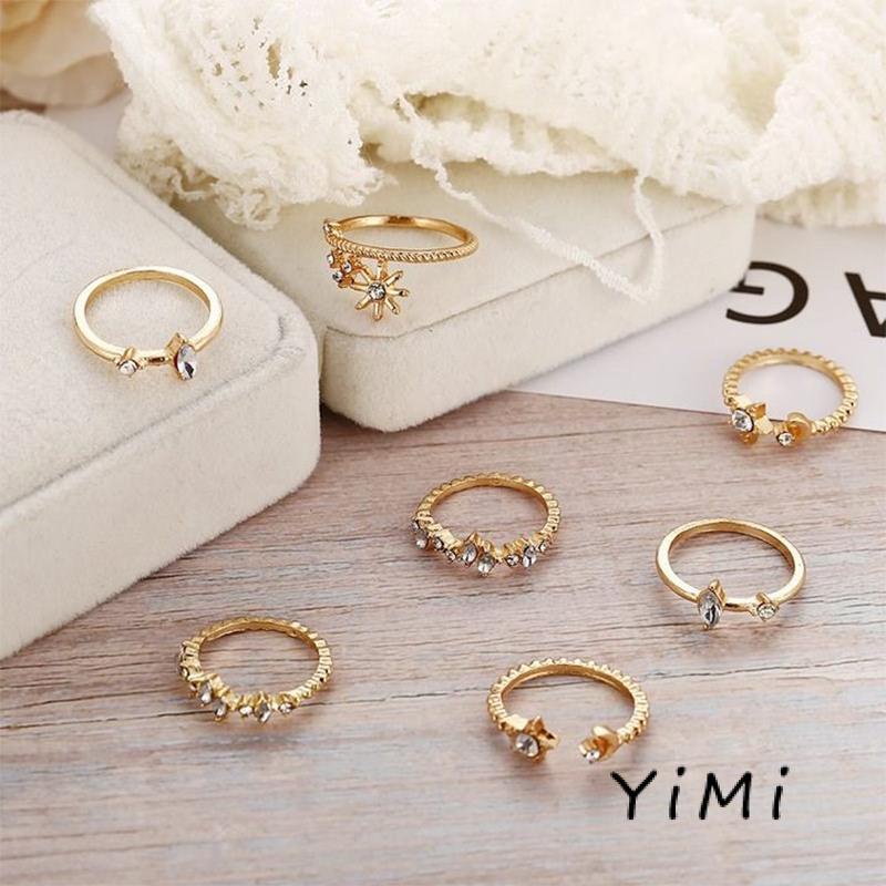 Bộ 10 Nhẫn Hình Bướm Thời Trang Hàn Quốc