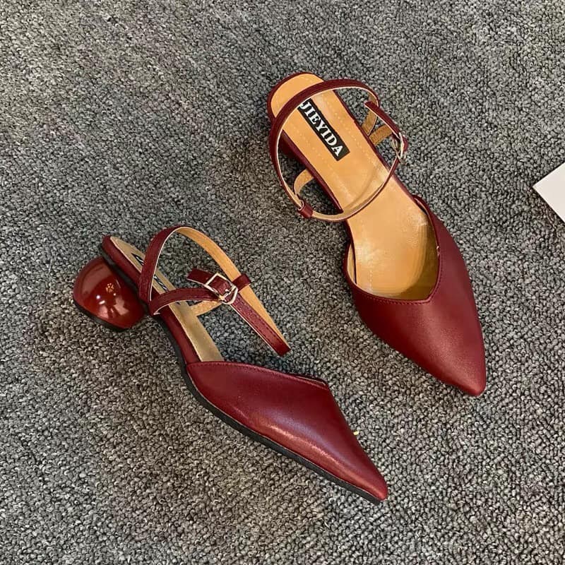 Guốc công sở thời trang nữ 3 phân