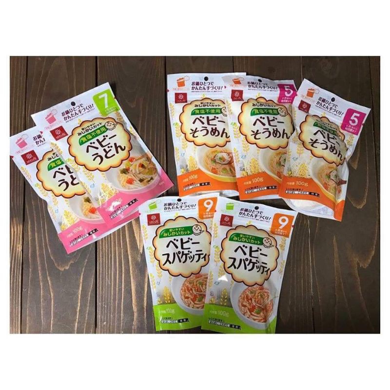Mỳ somen cho bé từ 5m