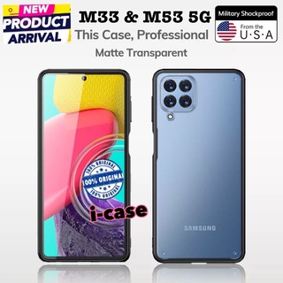 Ốp Lưng Mềm Màu Trơn Nhám Cho Điện Thoại Samsung M53 / M33 5G
