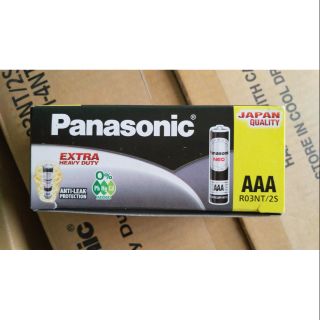 Pin aaa panasonic r03nt 2s đen - hộp 60 viên - hsd 3 năm