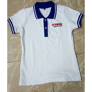 ÁO THUN YAMAHA TRẮNG NỮ