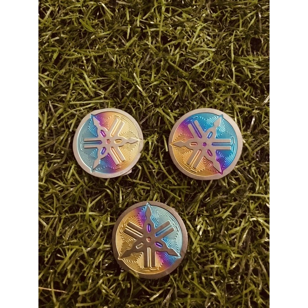 Lô Gô Zipat Titannium/Lô Gô Hình Chế Mẫu Mới Trang Trí Xe Máy Điện Thoại