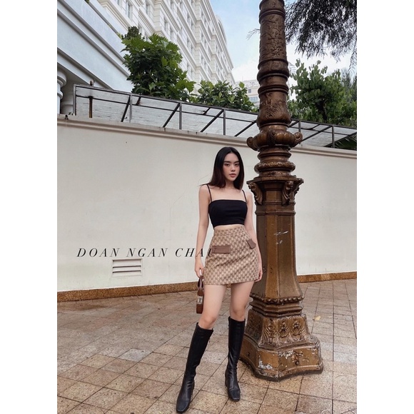 Áo dây mix chân váy