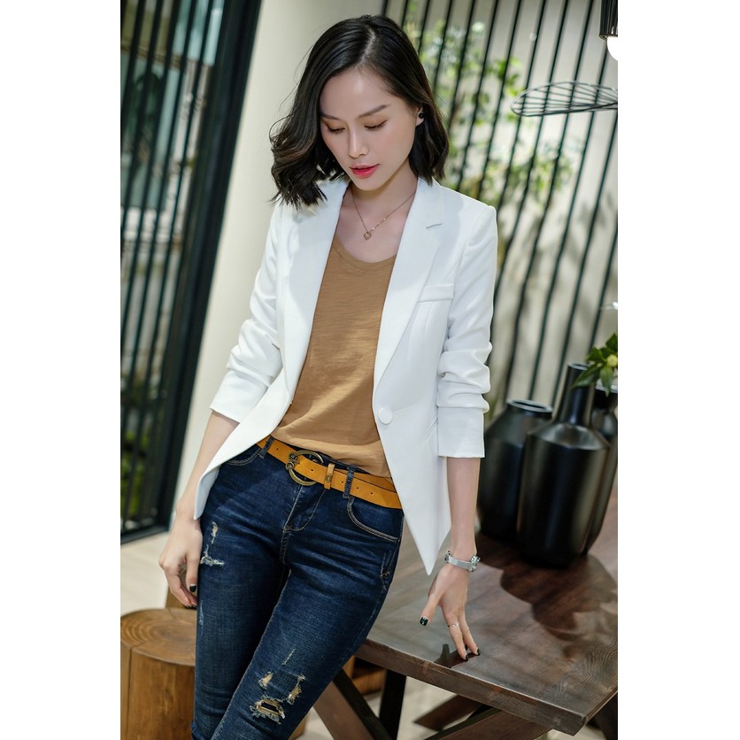 Áo vest Nữ Titishop ANN98 trắng