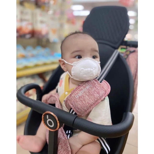 Khẩu Trang Gấu Uni công nghệ Hàn Quốc dành cho trẻ sơ sinh 0-18tháng, Set 15 cái