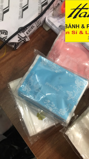 Túi cookie kích thước 7x10cm  (100 chiếc) - GỬI NGẪU NHIÊN