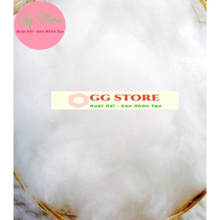 Bông Gòn Lông Vũ 1kg (gòn micro) , gòn cao cấp, siêu mềm mịn trắng làm gối em bé, người già, gia đình,khách sạn 5 sao