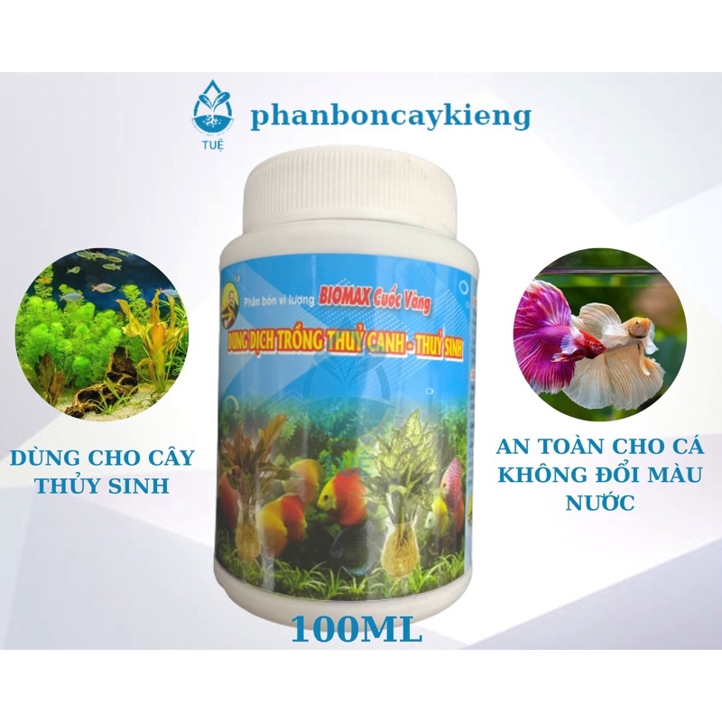 Dung dịch thuỷ canh - thủy sinh BOIMAX Cuốc Vàng 100ml - Cung cấp chất dinh dưỡng cho cây trồng