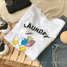 Áo phông cộc tay đáng yêu 💖 Áo cotton in hình Mickey Family sang chảnh cho bé trai bé gái 💖 Quần áo trẻ em