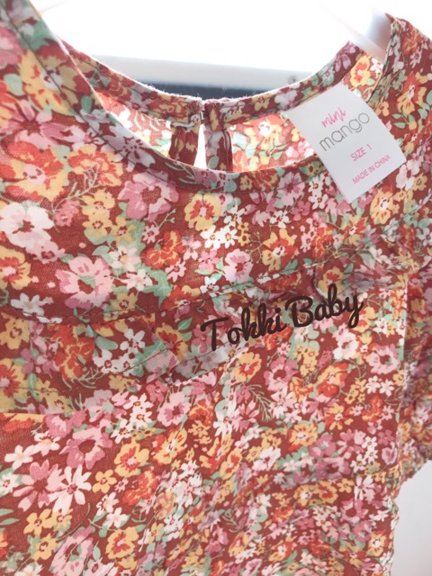 Váy hoa nhí dư xịn cho bé gái