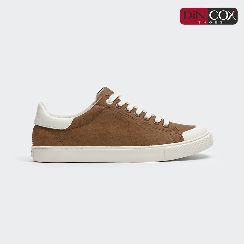 Giày Sneaker Da Nam DINCOX C13 Cách Điệu Sáng Tạo Tan