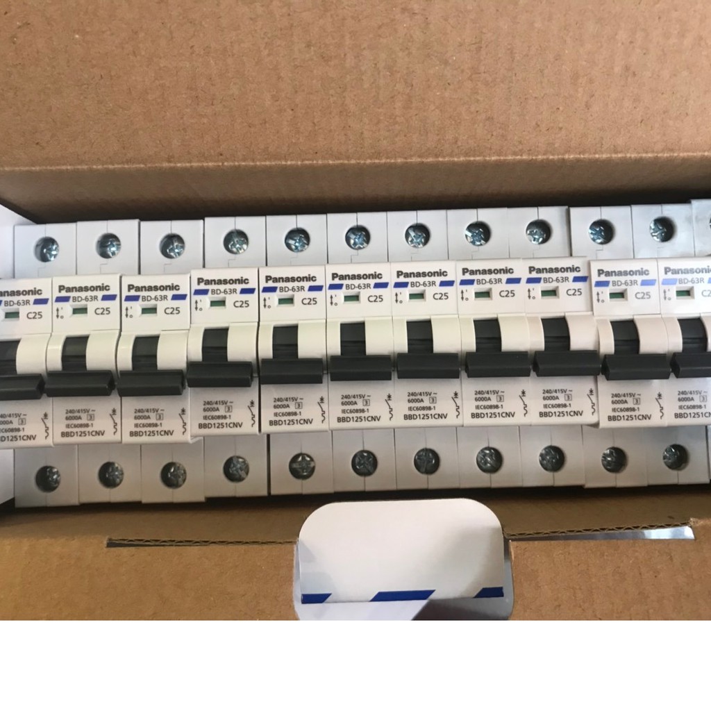 Át 1 Cực Panasonic 1p10,16,20,25,32A