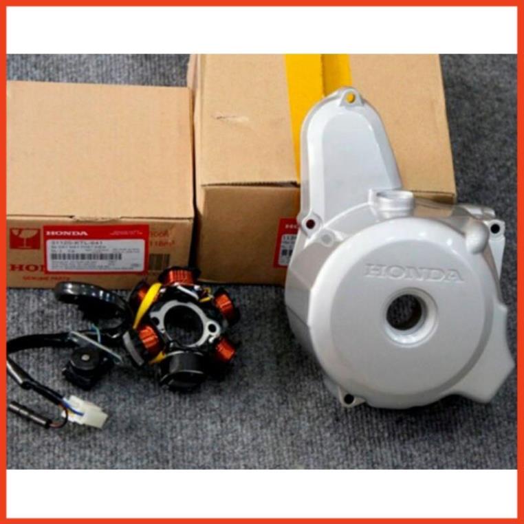 lốc điện mâm lửa xe super dream, wave, future 1 zin honda chính hãng
