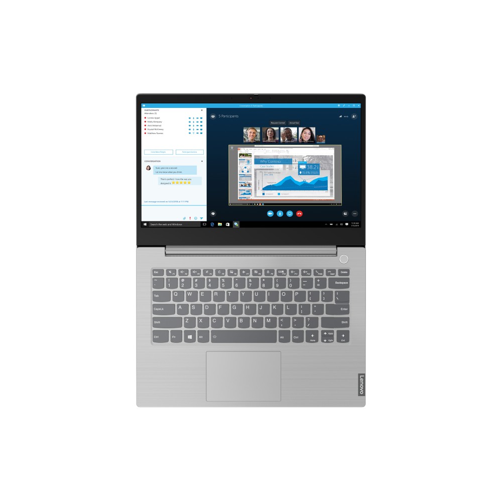 Laptop Lenovo ThinkBook 14-IML 20RV00BEVN (Xám) i3-10110U| 4G| 1TB| OB| 14"FHD| Dos | BigBuy360 - bigbuy360.vn
