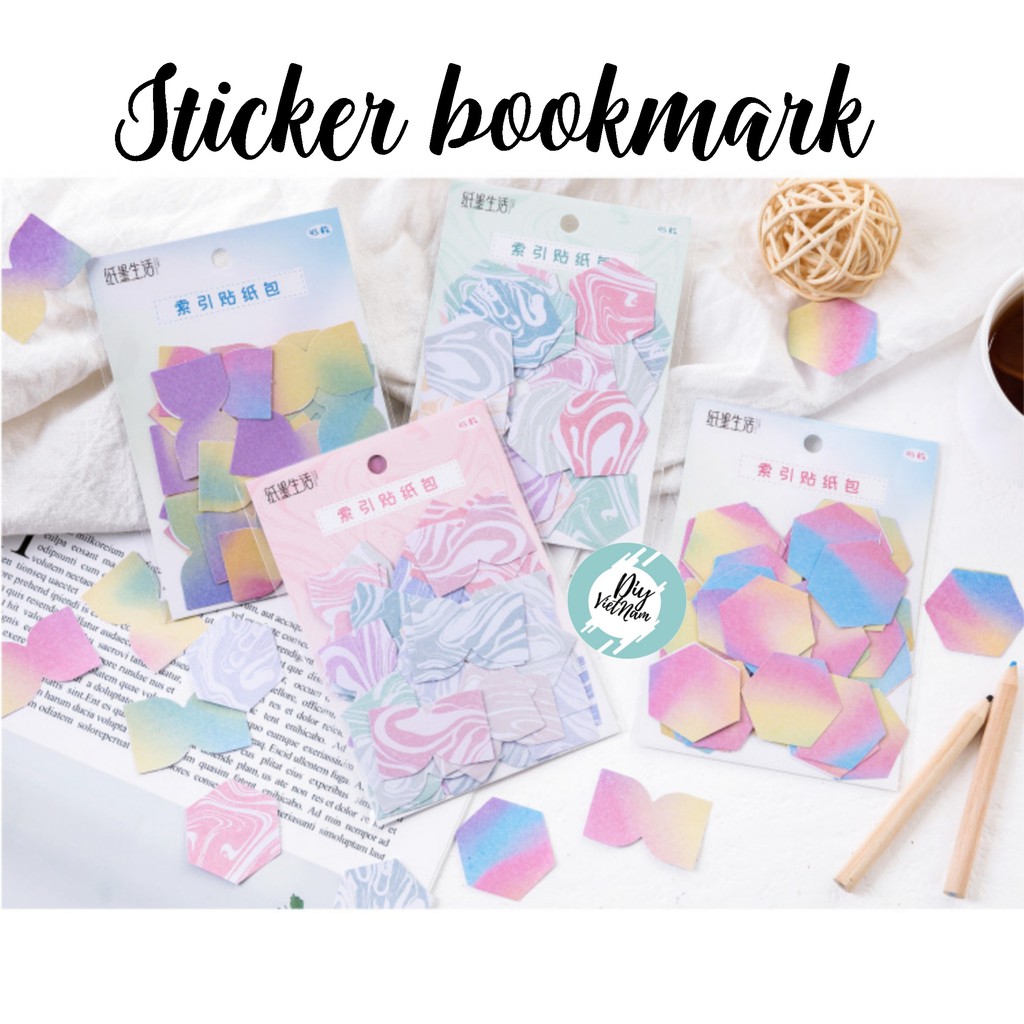SET STICKER BOOKMARK - HÌNH DÁN PHÂN MỤC