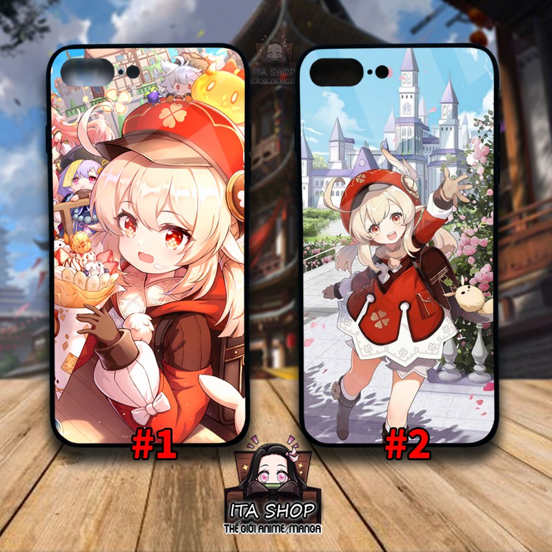 Ốp lưng Genshin Impact - Klee - Ốp Lưng Anime I.phone 5s 6 6s 6s+ 7+8+ X Xs Xr 11 11 pro max 12 12 pro max