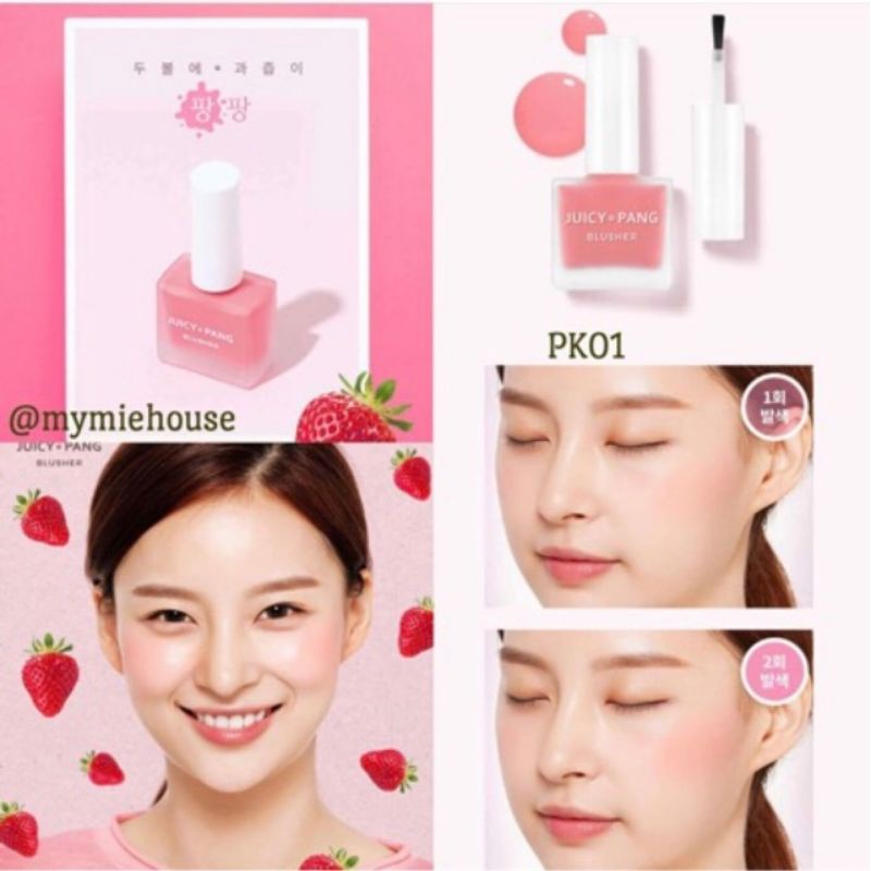MÁ HỒNG JUICY PANG BLUSHER A'PIEU SALE 50% | BigBuy360 - bigbuy360.vn