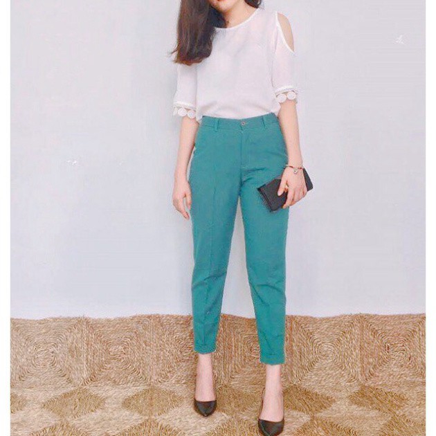 Quần âu nữ dáng suông công sở cao cấp 🎁