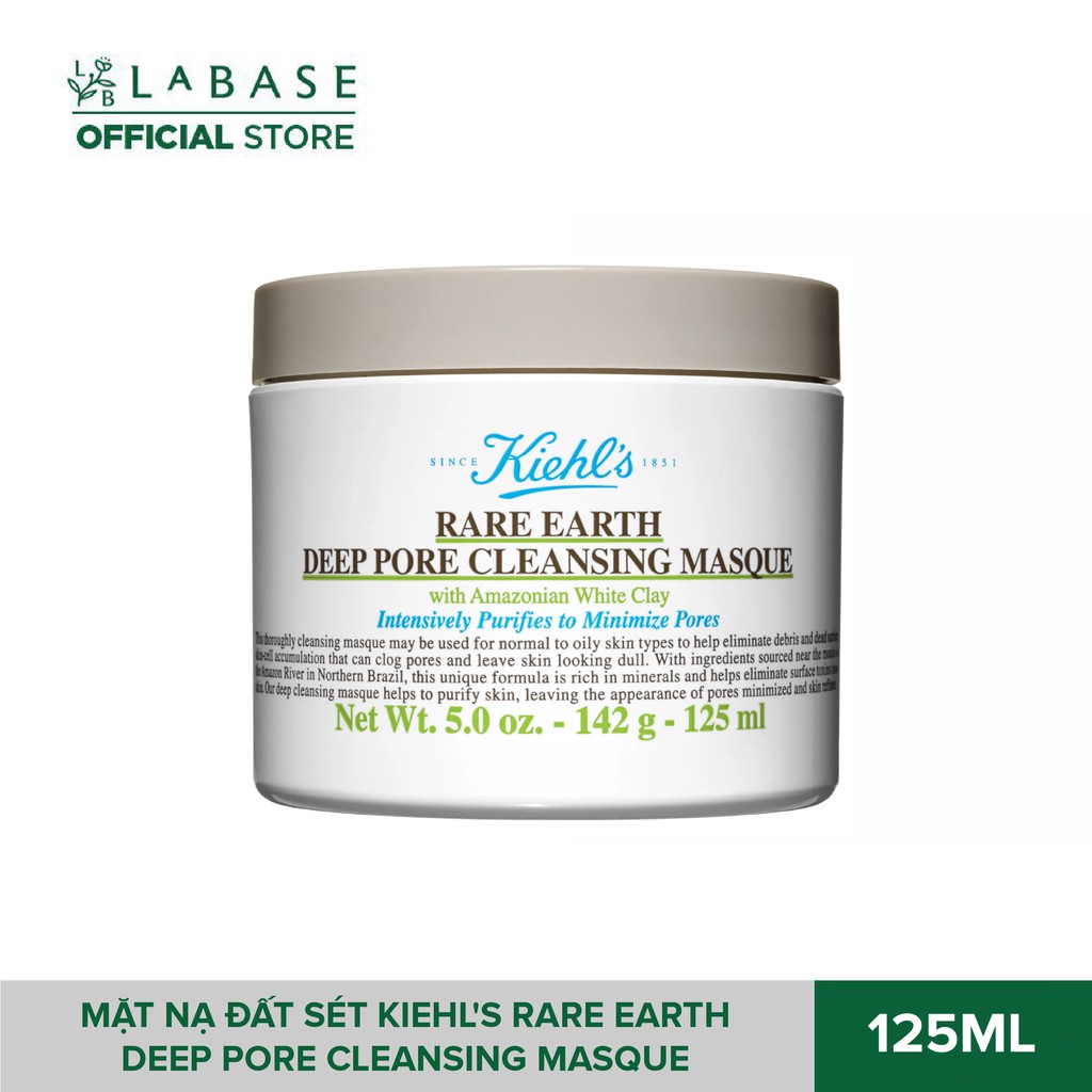 Mặt nạ đất sét Kiehl's Rare Earth Deep Pore Cleansing Masque