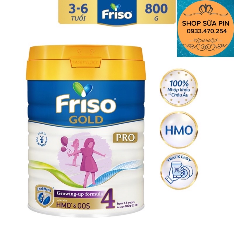 Sữa bột Friso gold pro số 4 800g