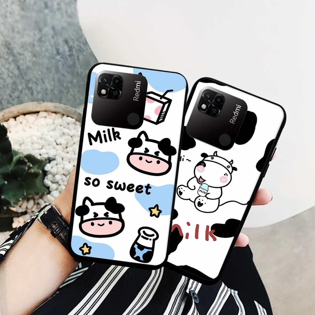 Ốp lưng XIAOMI REDMI 10A bò sữa trend cực đẹp siêu rẻ
