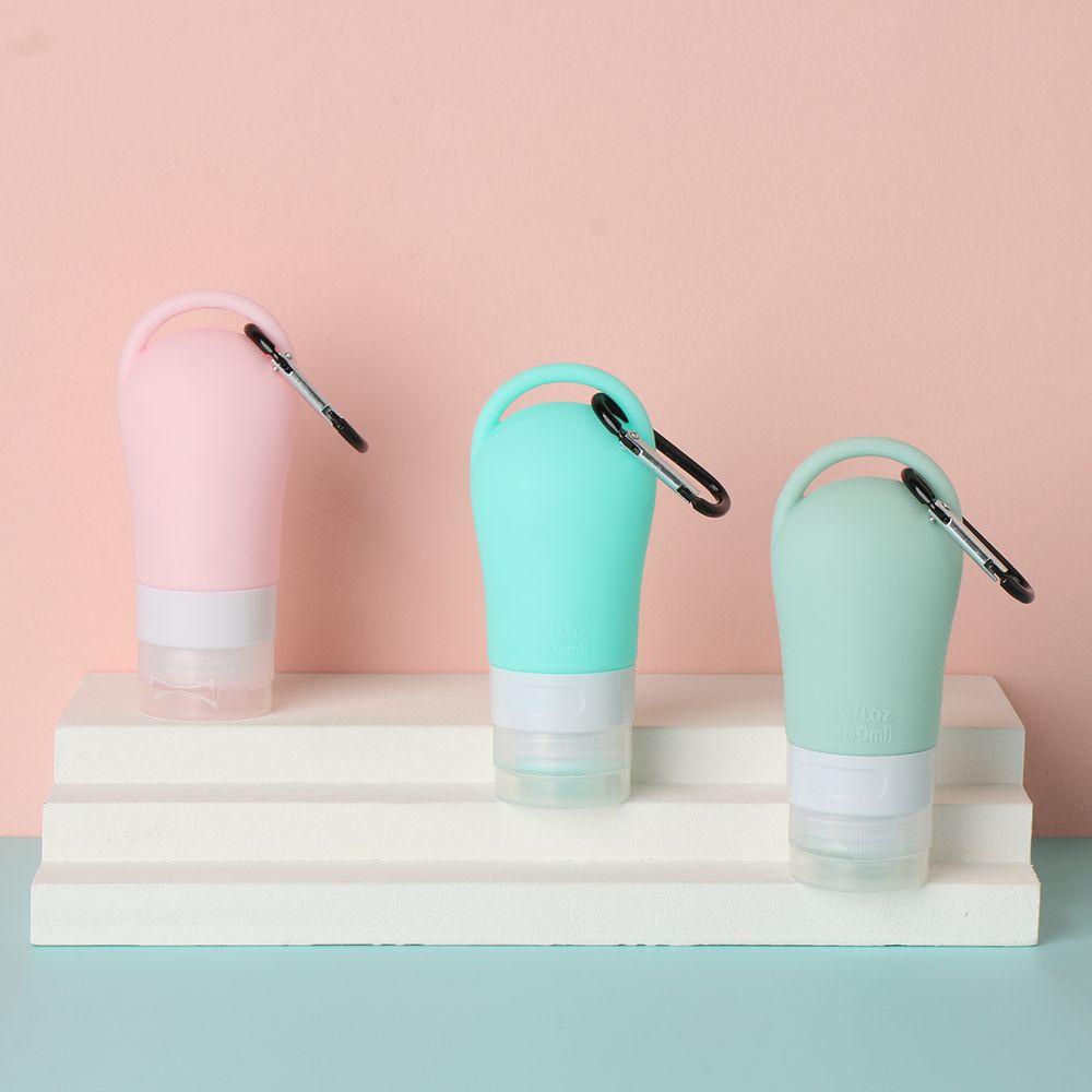 Chai Silicone Đựng Nước Rửa Tay Có Móc Treo