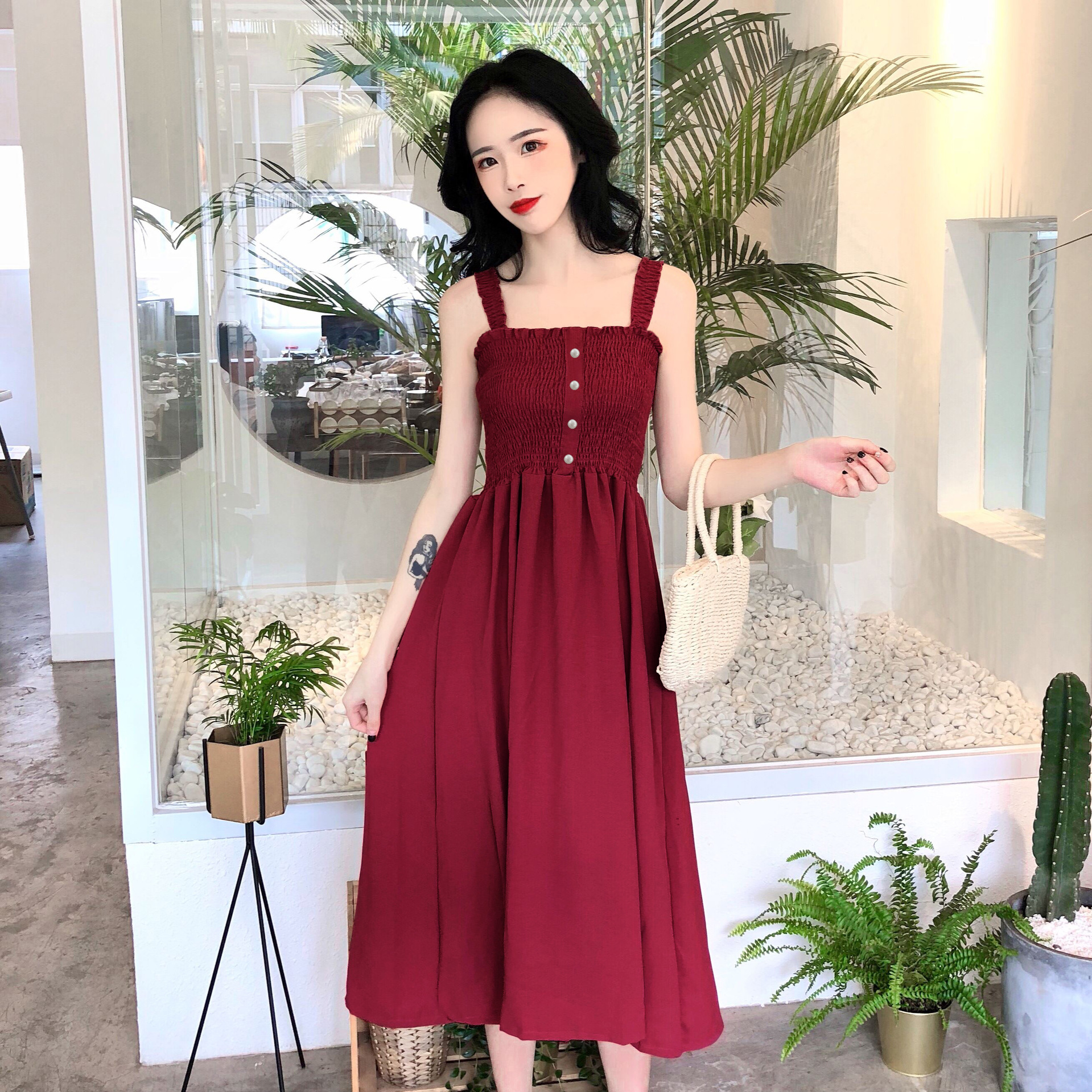 Thời trang mùa hè mới năm 2021 váy dài nữ gợi cảm | BigBuy360 - bigbuy360.vn