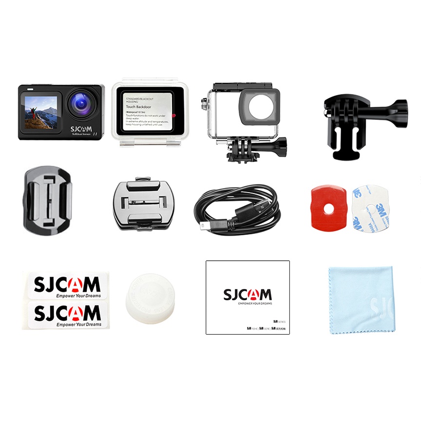 Máy quay hành trình SJ8 Dual Screen 4K - 2 màn hình | BigBuy360 - bigbuy360.vn