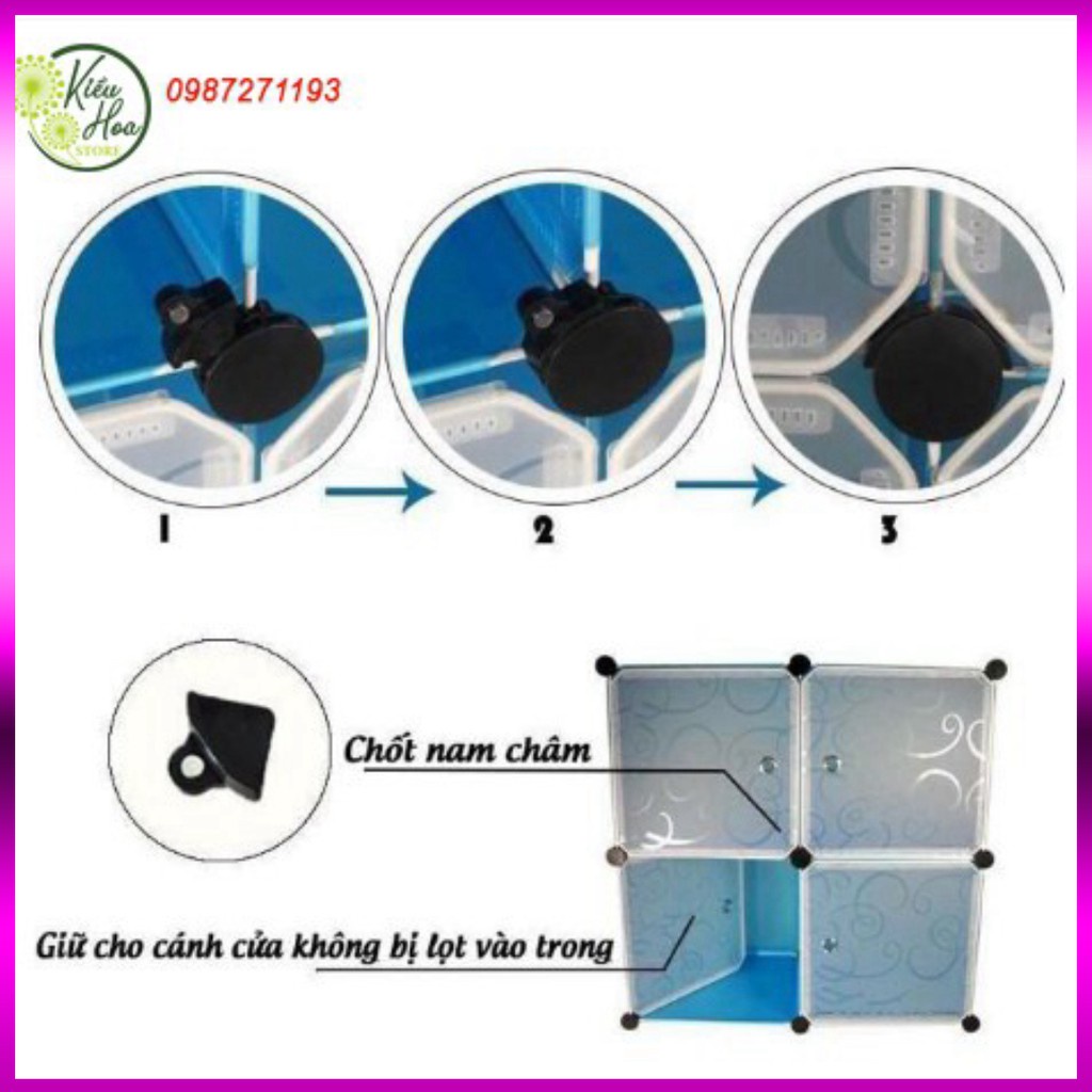 Combo 5 Chốt Nối, Cục Gắn Màu Đen hoặc màu trắng, Lắp Tủ Nhựa Ghép, Decor