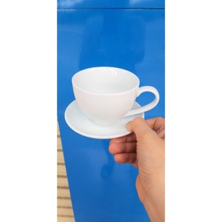 combo 10 bộ cốc đĩa cafe capuchino 220ml