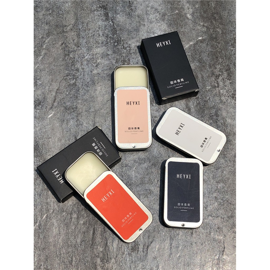 Nước hoa khô dạng sáp HEYXI 4 mùi hương ngọt ngào tươi mát cho nam và nữ nhỏ gọn tiện dụng MD-NH3 | Thế Giới Skin Care