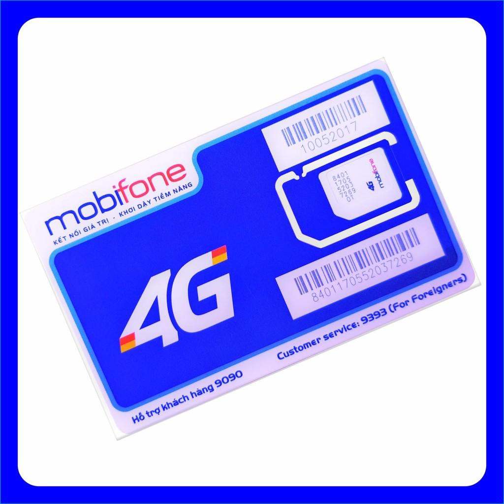 SIM 4G MOBI GÓI C50N CHỈ 50K/T CÓ NGAY 30GB VÀO MẠNG VÀ GỌI MIỄN PHÍ