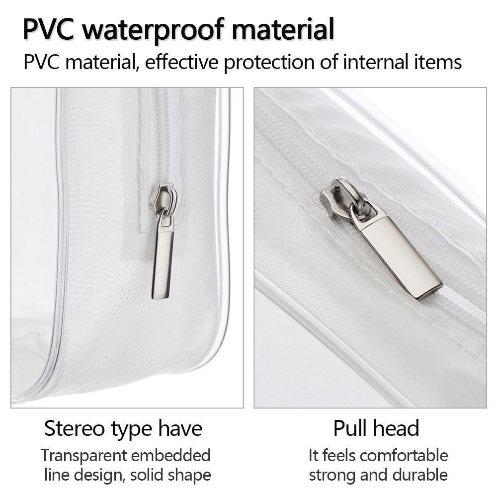 Túi PVC Trong Suốt Đựng Đồ Trang Điểm Tiện Dụng Ốp
