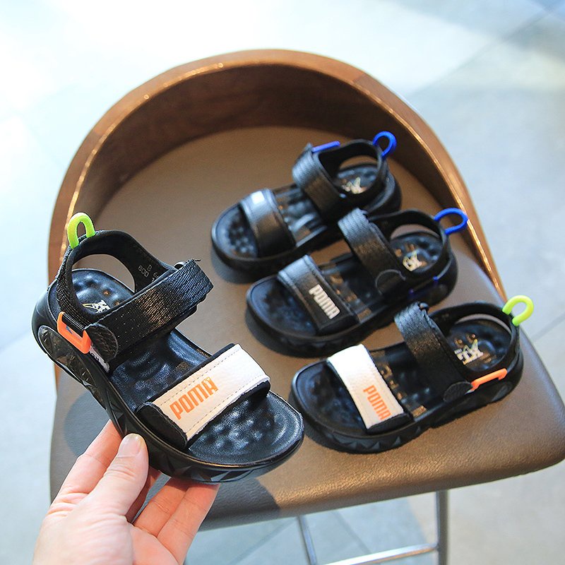 Sandal cao cấp cho bé trai khâu đế siêu bền QCCC có size từ 26 - 41 (6605)