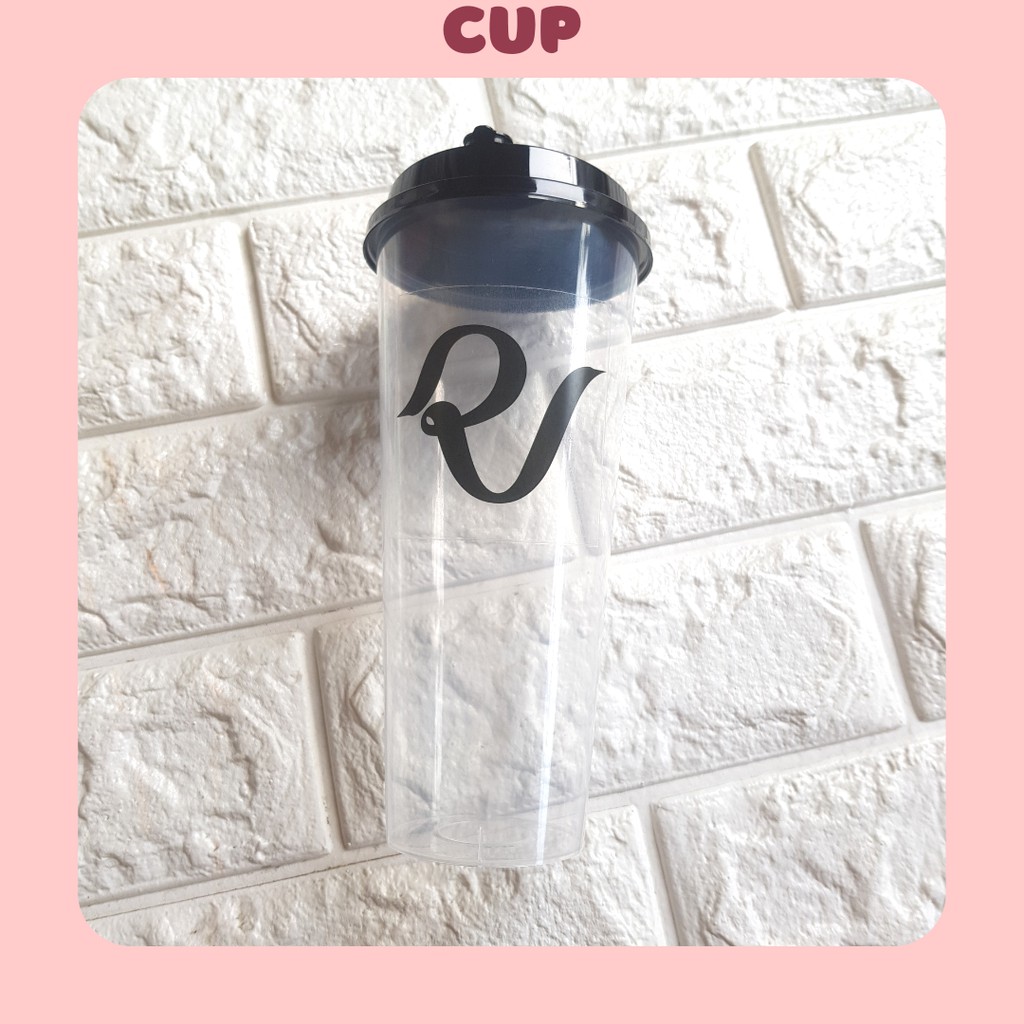 Red Velvet Reusable Cup Free Dus + Bubble Wrap