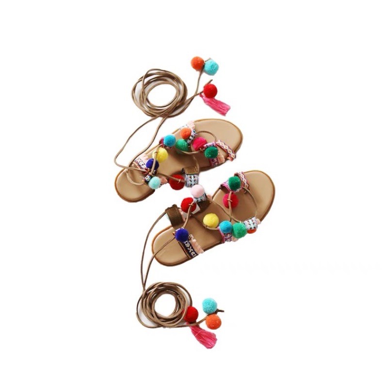 Sandal boho chiến binh