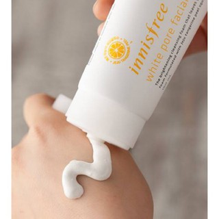 SỮA RỬA MẶT LÀM TRẮNG DA INNISFREE WHITE PORE FACIAL CLEANSER