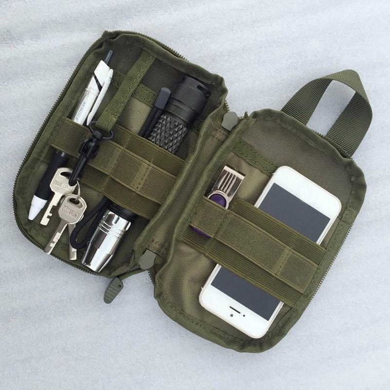 Convenient mini waterproof Molle EDC military / hunting tool bag