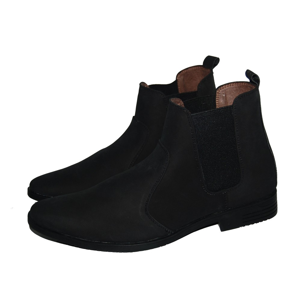 Giày boot nam da bò thật. Bảo hành 12 tháng.MS: B131