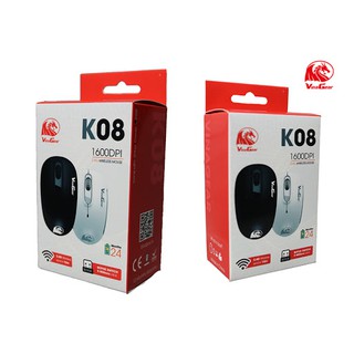 Chuột không dây - chuột không dây bluetooth vinagear - k08 1600 dpi siêu nhạy tiết kiệm pin