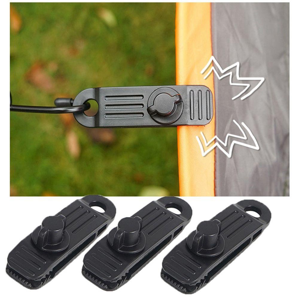 Set 1 / 4 Kẹp Lều Cắm Trại Có Thể Xoay Tiện Dụng Giá Đỡ