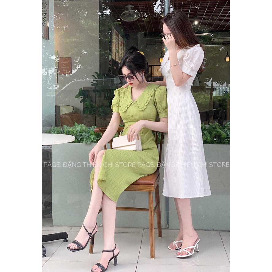 Váy đũi gân cổ sen