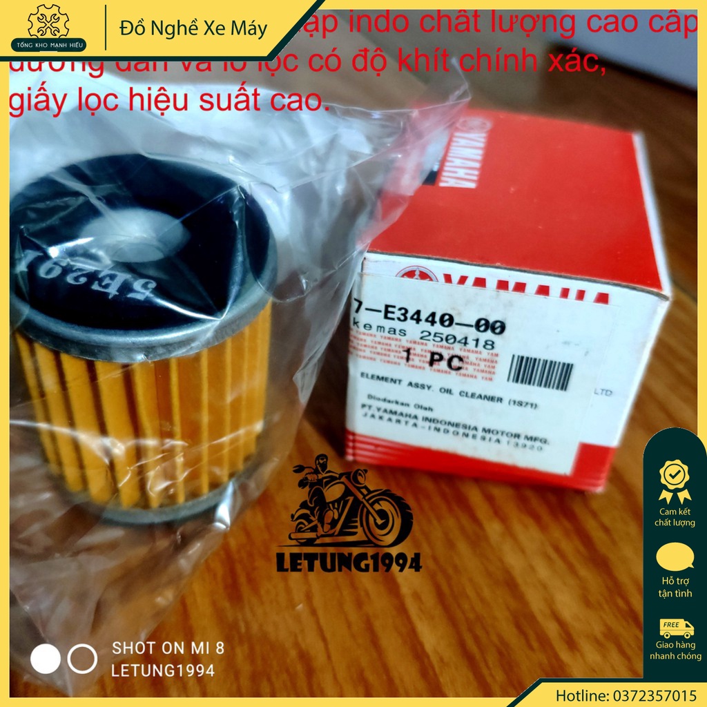 🌟 Lọc nhớt - dầu YAMAHA cao cấp - Hàng Có Sẵn