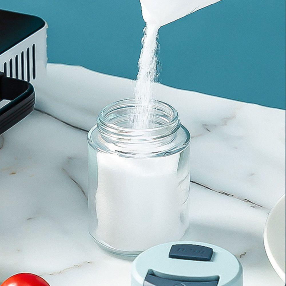 Lọ Thủy Tinh Đựng Gia Vị Có Nút Nhấn Bền Bỉ