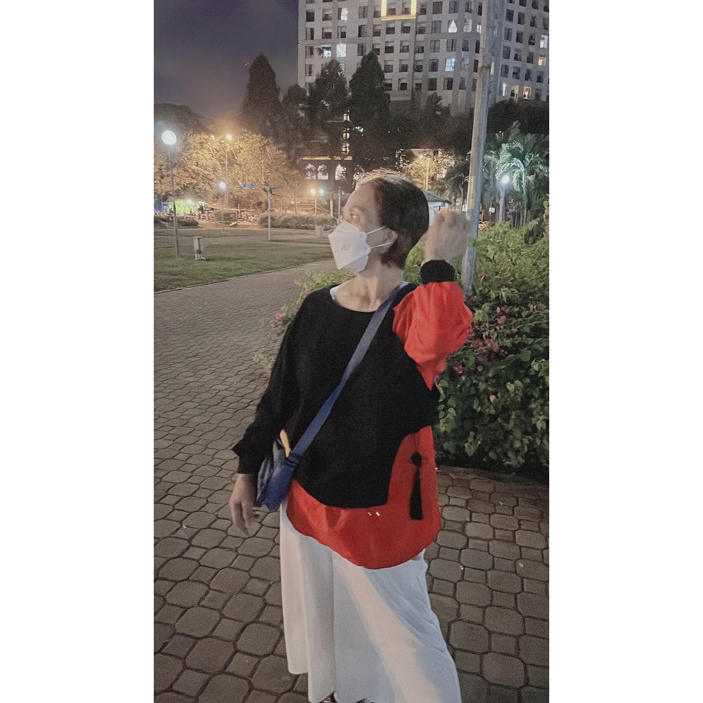 Áo ulzzang lệch thân bigsize